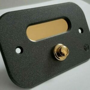 Campanelli fuoriporta in ottone verniciato micaceo