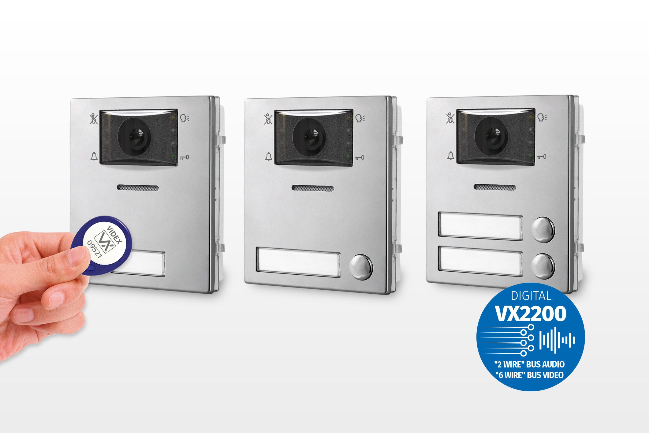Videx new video speaker units Art.4284 & 4284X
